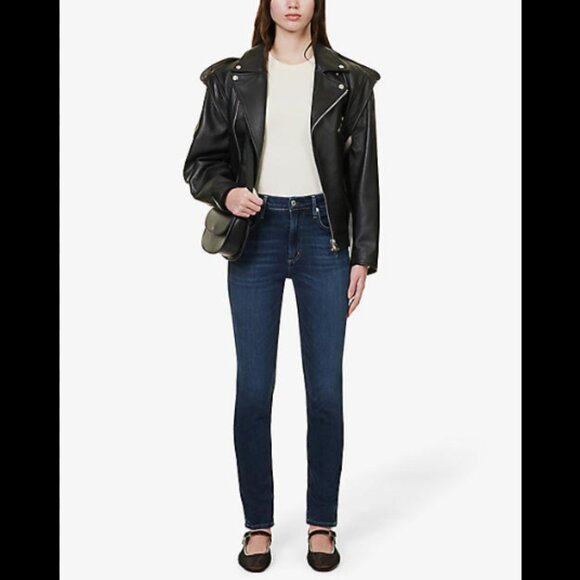 Brand New Citizens of Humanity Sloane Skinny Jeans In Baltic - Picture 1 of 14